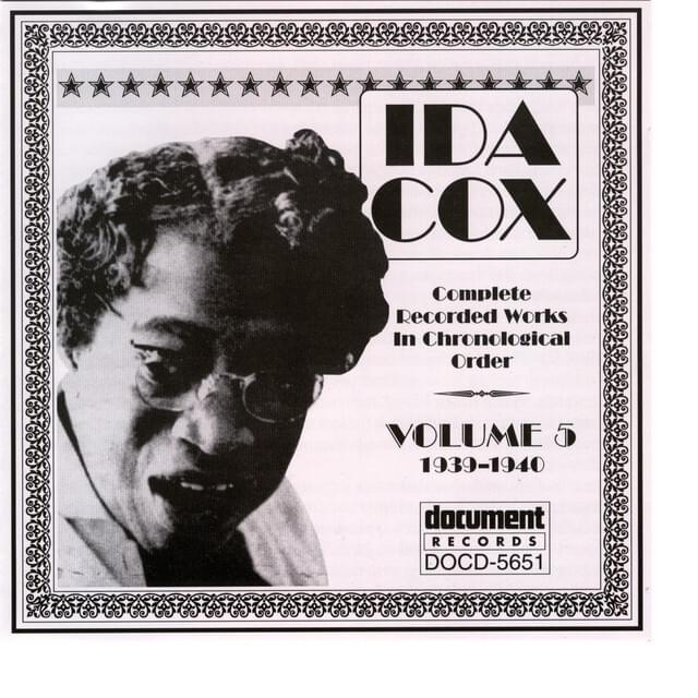 Cover image for Ida Cox Vol. 5 (1939-1940)