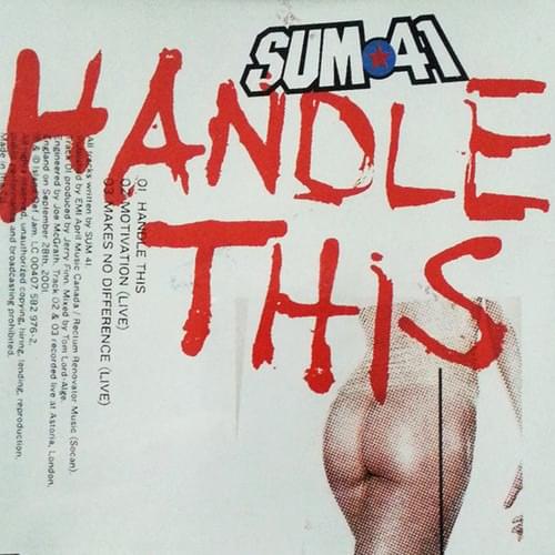 Album cover art for "Makes No Difference (Live at the Astoria)" by Sum 41