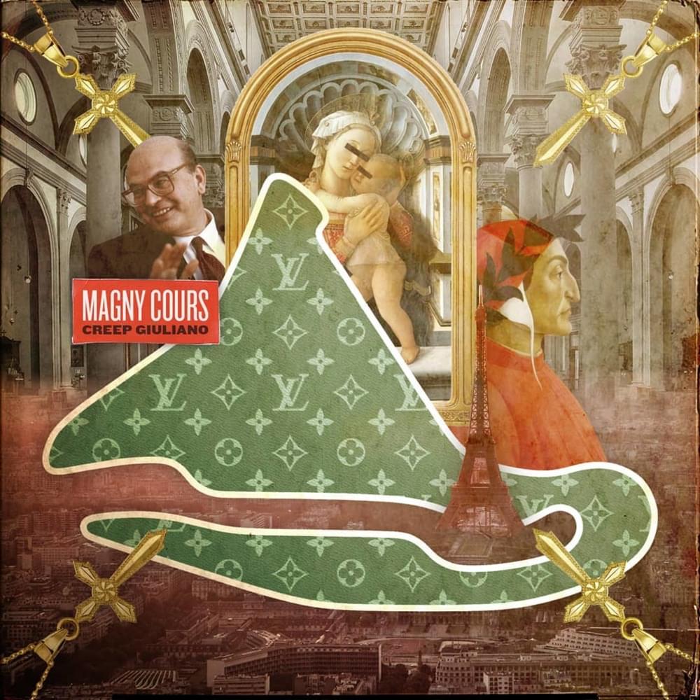 Album cover art for "Magny Cours" by Gionni Gioielli & Creep Giuliano
