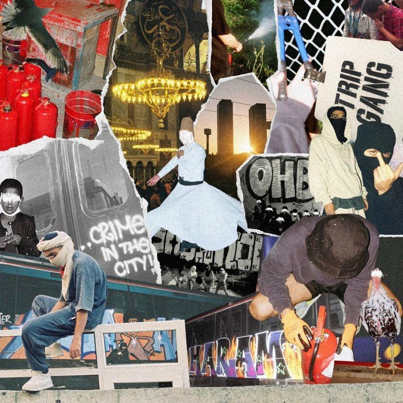 Album cover art for "AFFET BENİ" by Şam