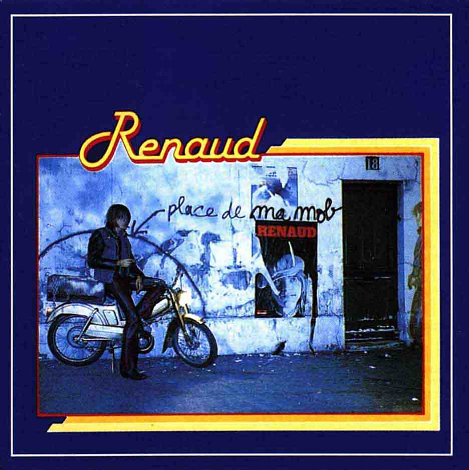 Album cover art for "Germaine" by Renaud