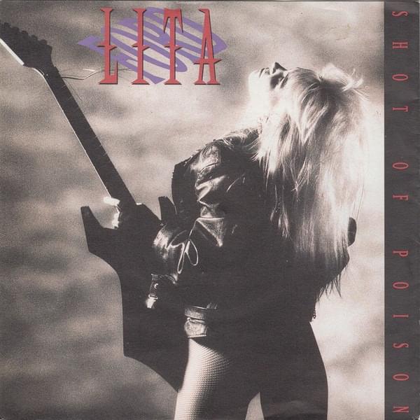 Album cover art for "Shot of Poison" by Lita Ford