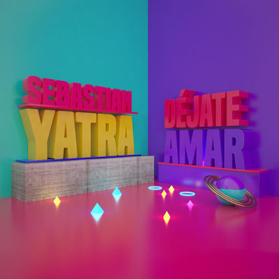 Album cover art for "Déjate Amar" by Sebastián Yatra