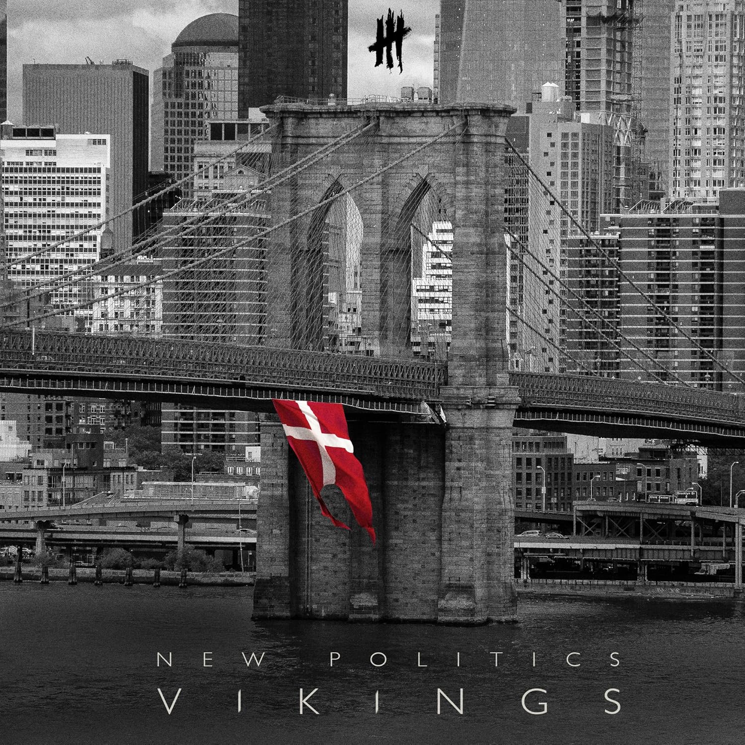 Album cover art for "50 Feet Tall" by New Politics