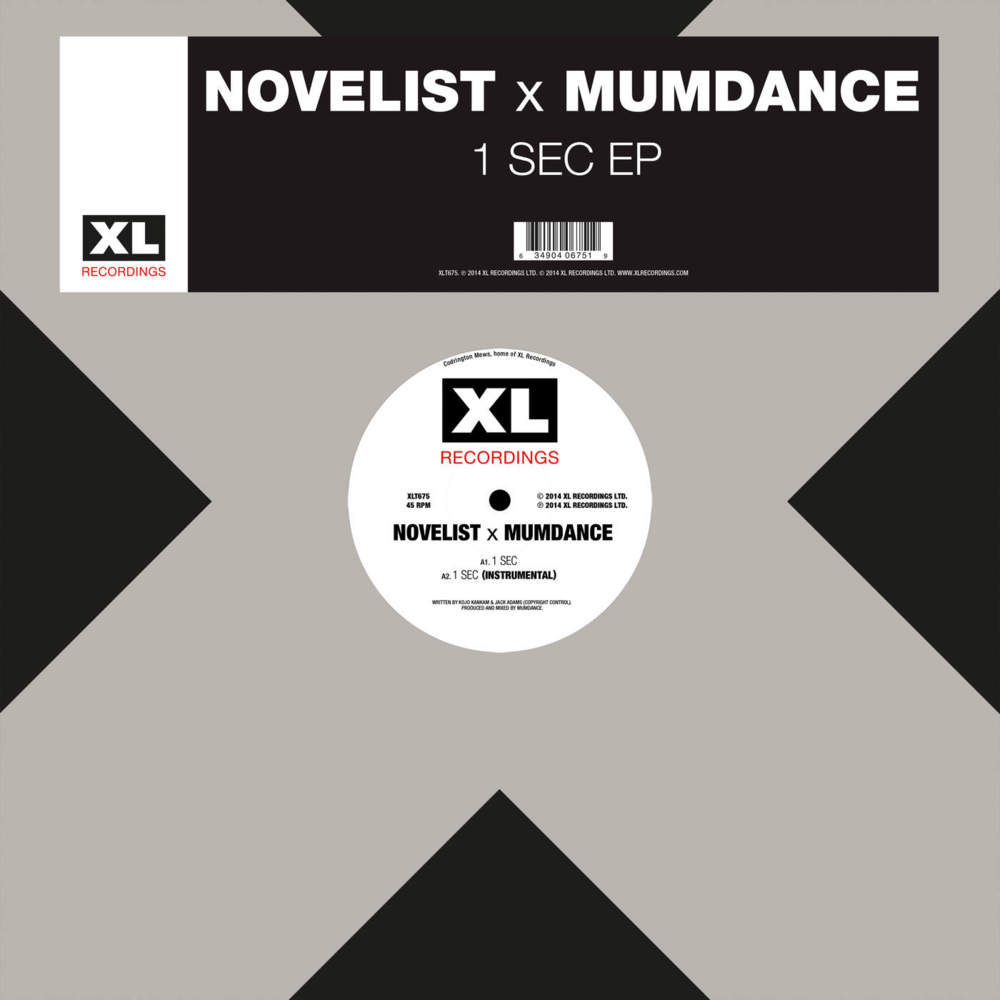 Album cover art for "1 Sec" by Mumdance