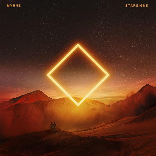 Album cover art for "Starsigns" by MYRNE