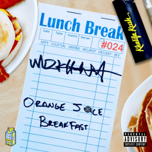 Album cover art for "Lunch Break Freestyle" by Wiz Khalifa