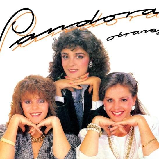 Album cover art for "Como una mariposa" by Pandora