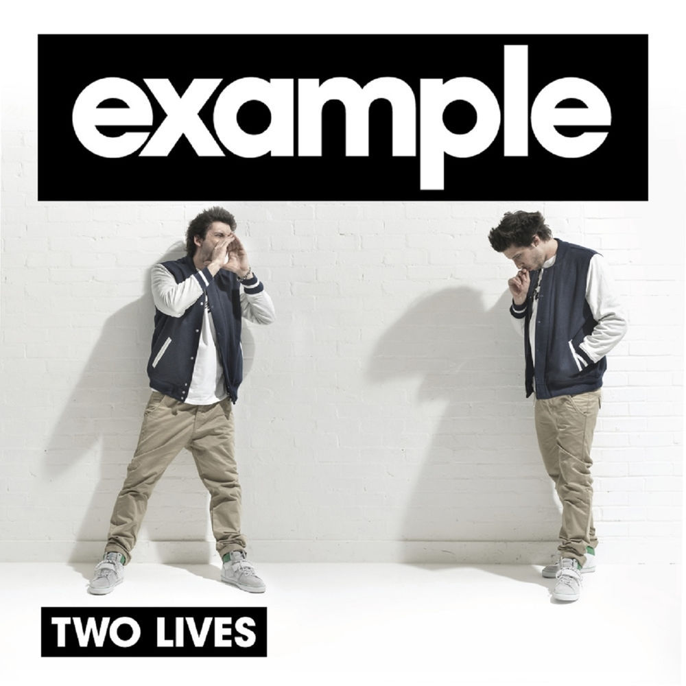 Album cover art for "Two Lives" by Example