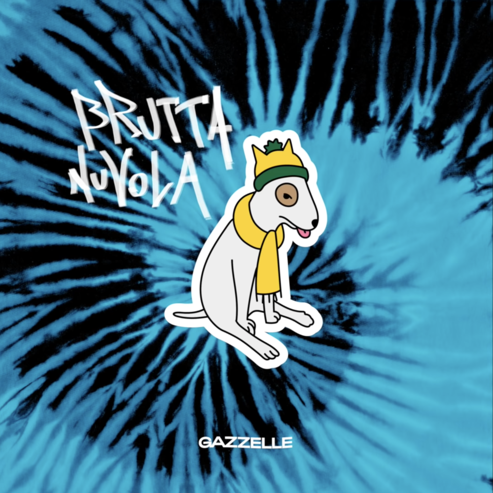 Album cover art for "Brutta nuvola" by Gazzelle
