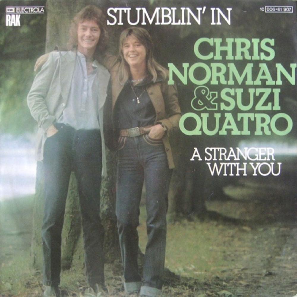 Album cover art for "Stumblin’ In" by Chris Norman