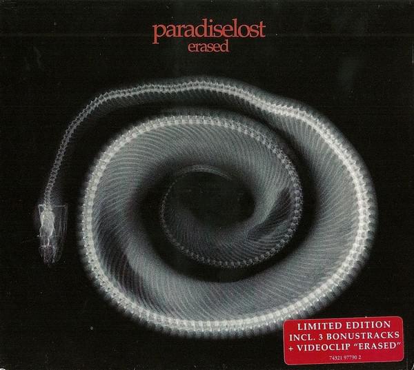 Album cover art for "Erased" by Paradise Lost