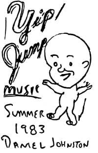 Album cover art for "Speeding Motorcycle" by Daniel Johnston