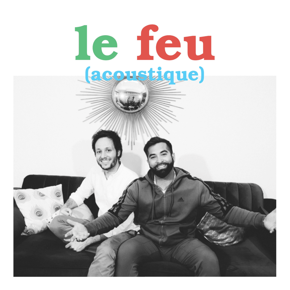 Album cover art for "Le feu (Acoustique)" by Vianney