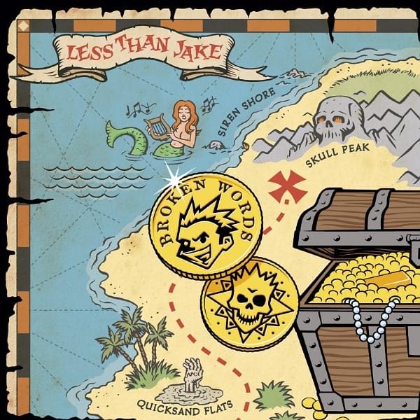 Album cover art for "Broken Words" by Less Than Jake