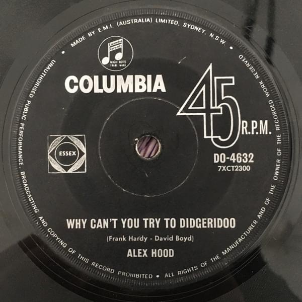 Album cover art for "Why Don’t You Try to Didgeridoo" by Alex Hood