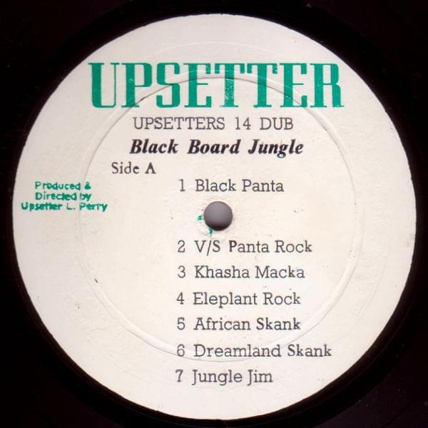 Album cover art for "Black Panta" by Lee “Scratch” Perry