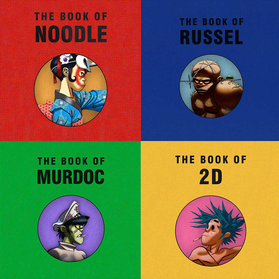 Cover image for The Book of Gorillaz