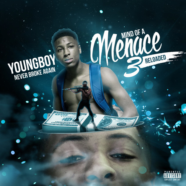 Album cover art for "Blowin’ Up" by YoungBoy Never Broke Again