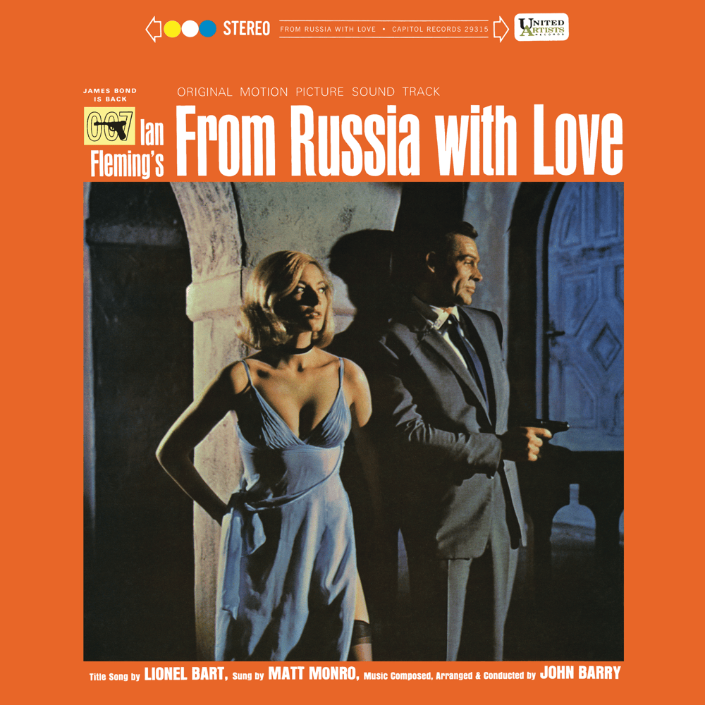 Album cover art for "From Russia with Love" by John Barry