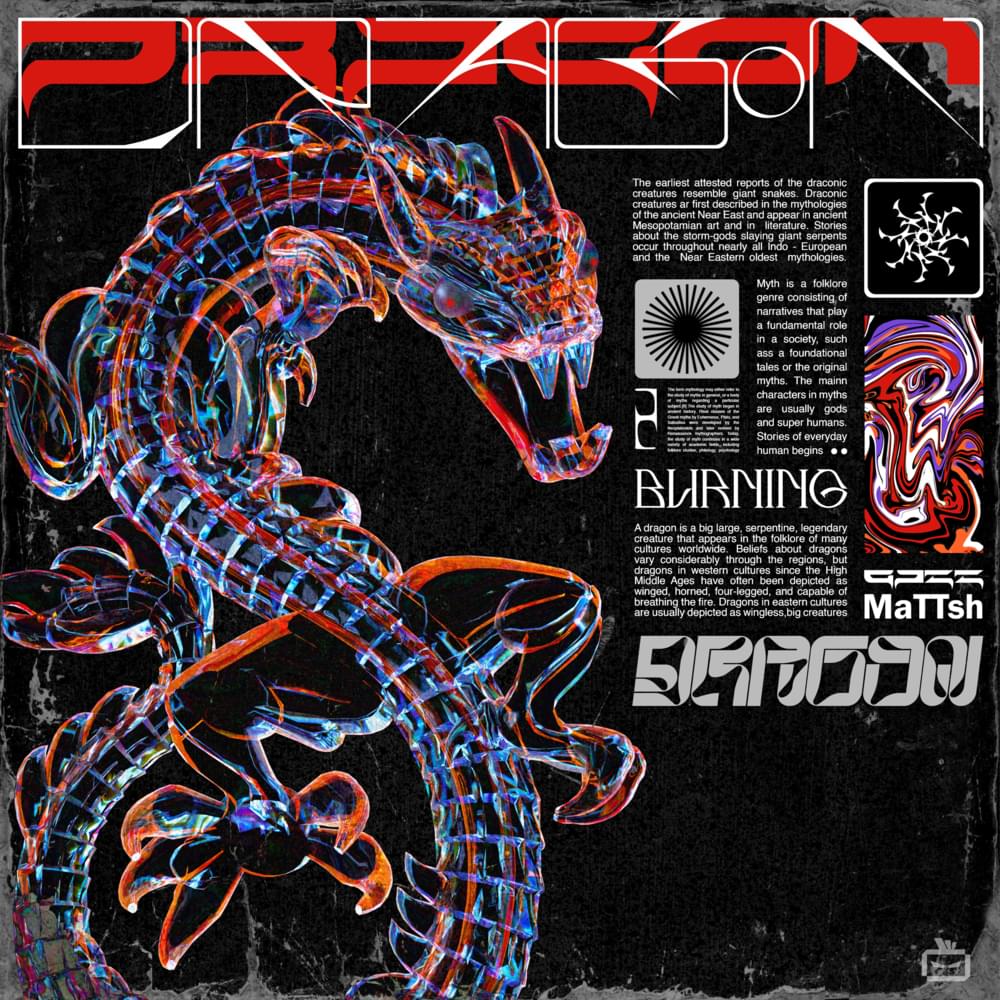 Album cover art for "Dragon" by Gazz