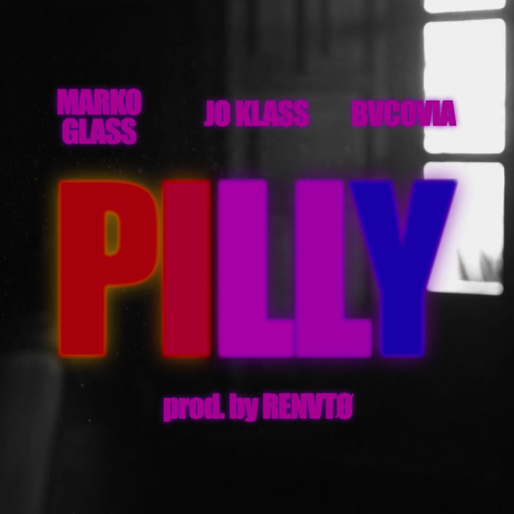 Album cover art for "Pilly" by Marko Glass & RENVTØ