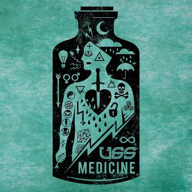 Album cover art for "Medicine" by USS