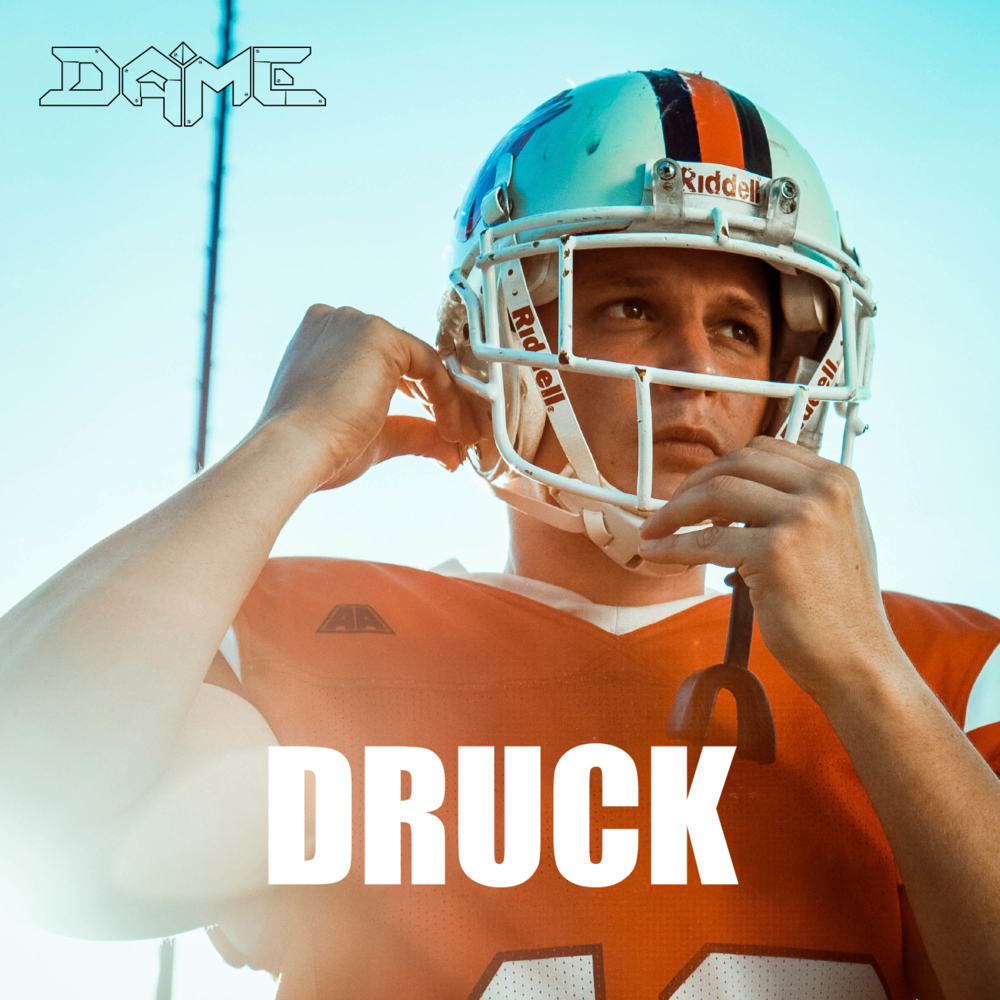 Album cover art for "Druck" by Dame