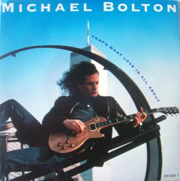 Album cover art for "That's What Love Is All About" by Michael Bolton
