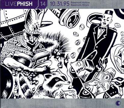 Album cover art for "A Day in the Life" by Phish