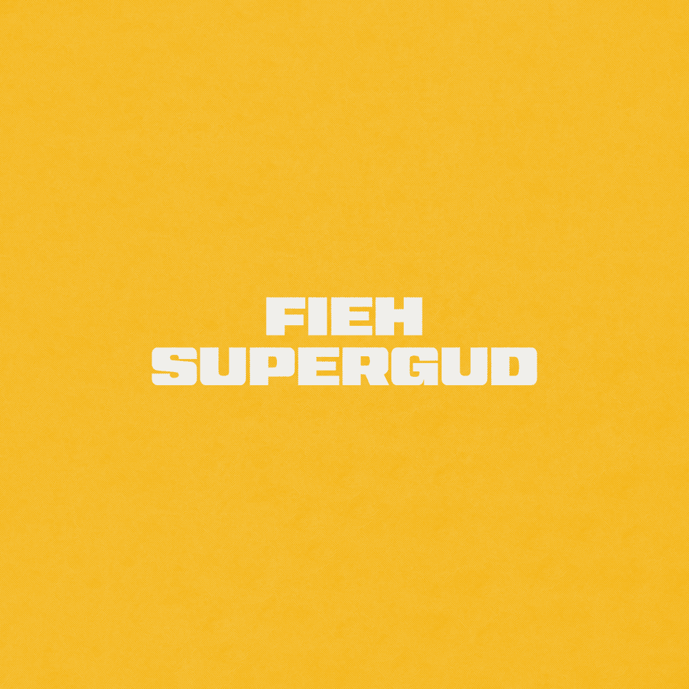 Album cover art for "Supergud" by Fieh