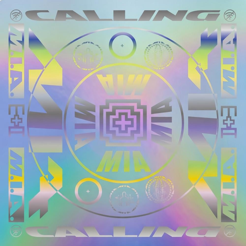 Album cover art for "CALLING" by M.I.A. & Sunday Service Choir