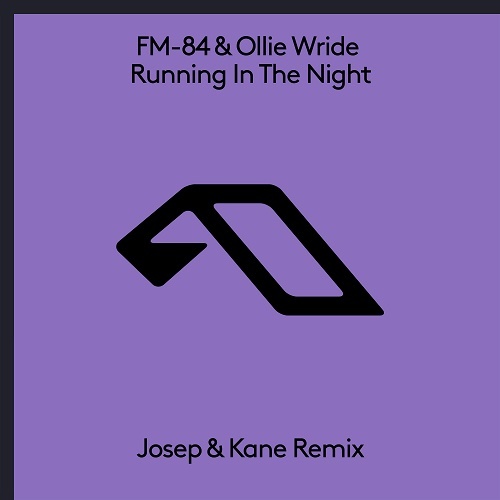 Album cover art for "Running In The Night (Josep & Kane Remix)" by FM-84 & Ollie Wride