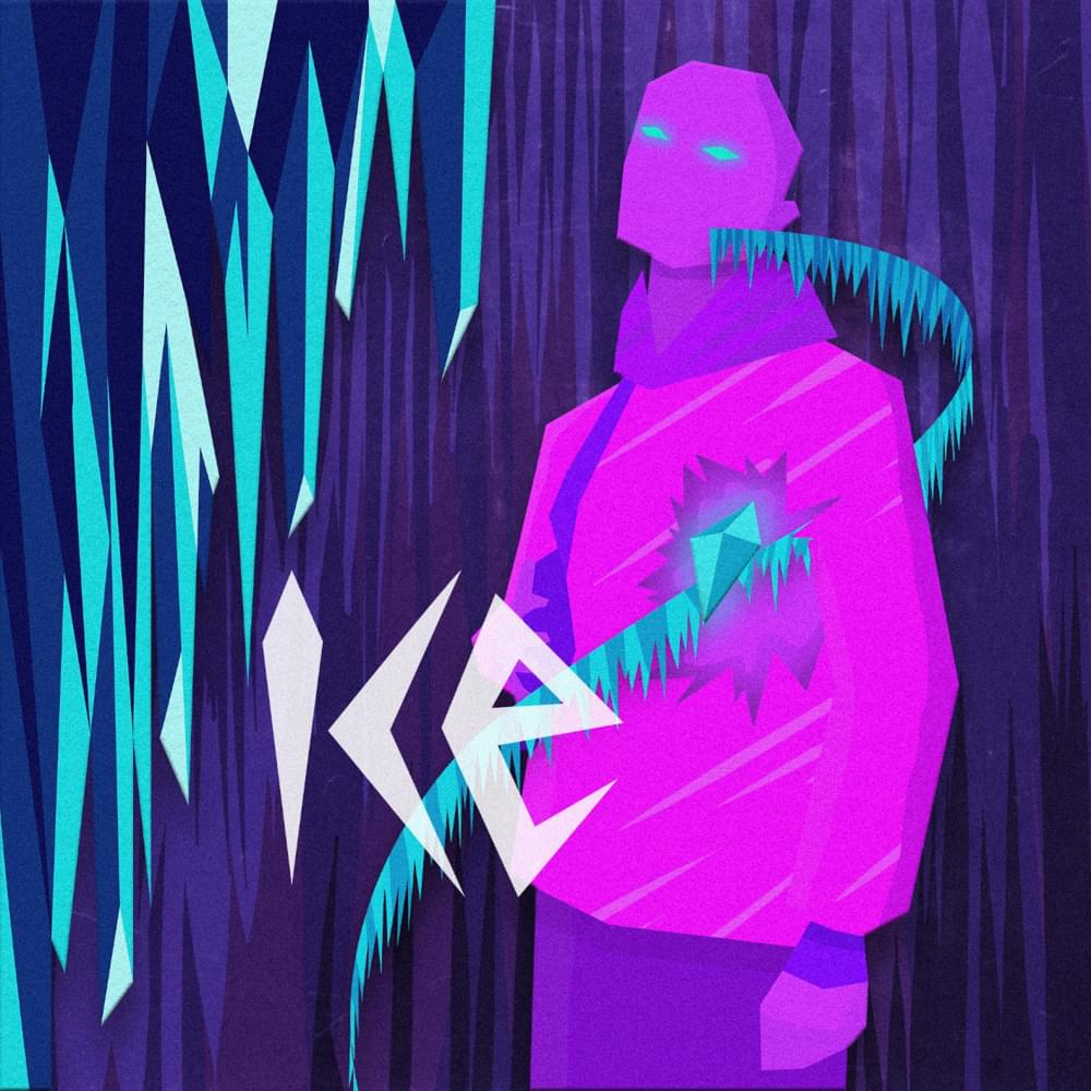 Album cover art for "Ice" by Qry