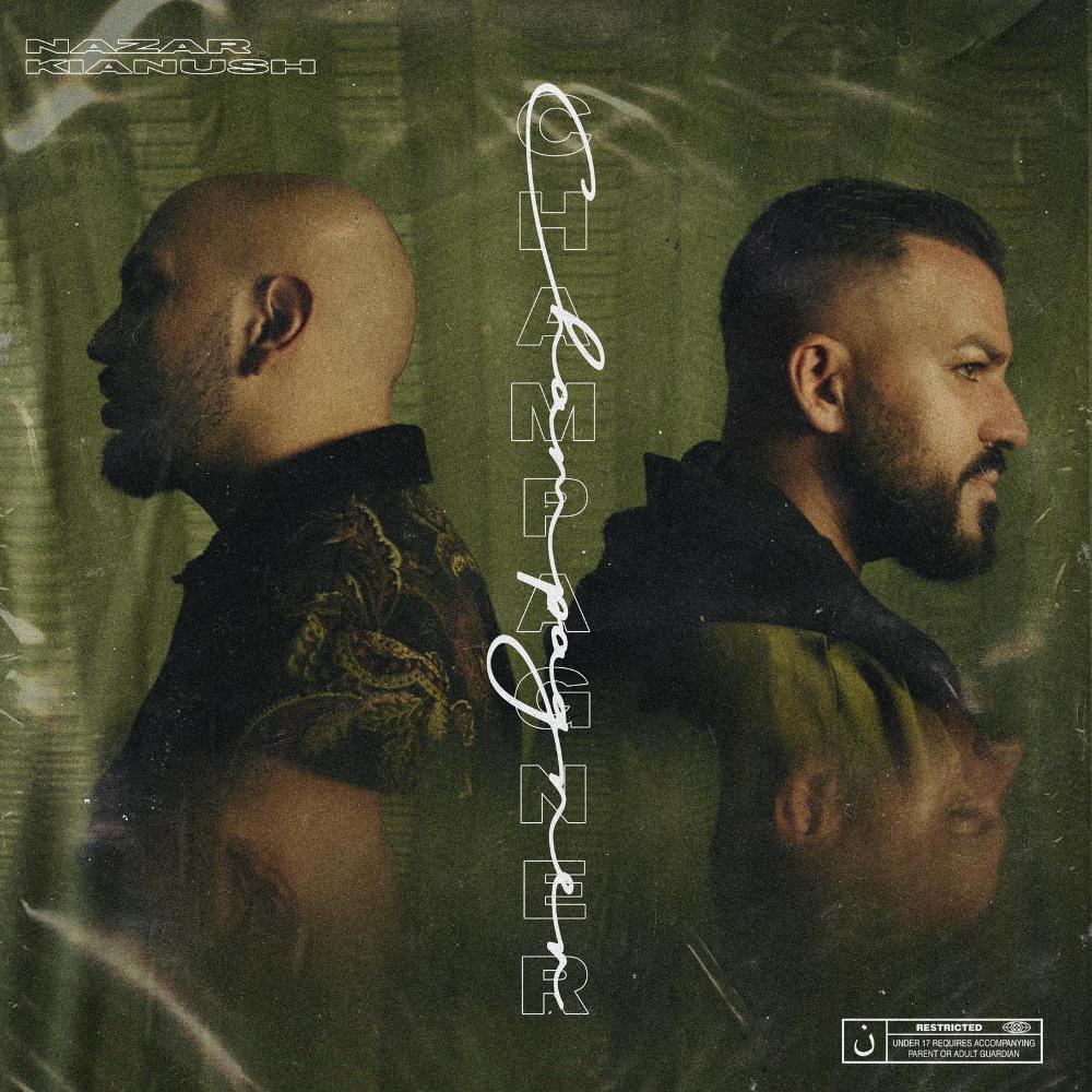 Album cover art for "Champagner" by Nazar