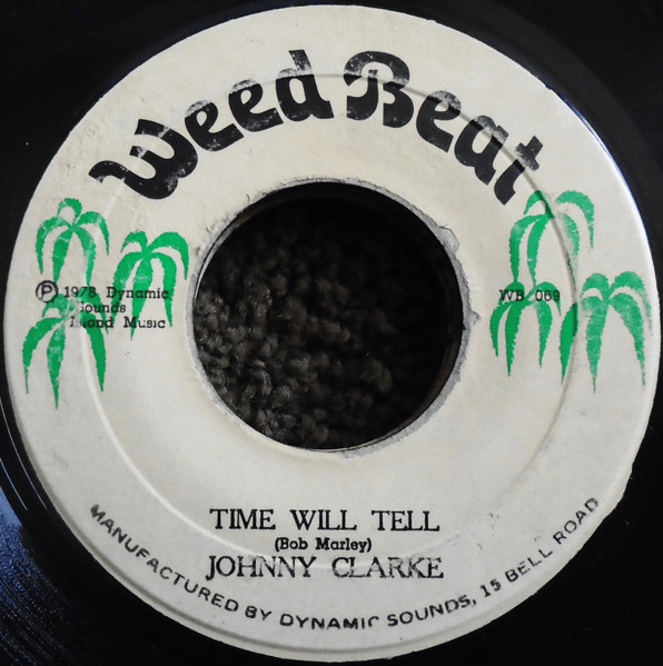 Album cover art for "Time Will Tell" by Johnny Clarke