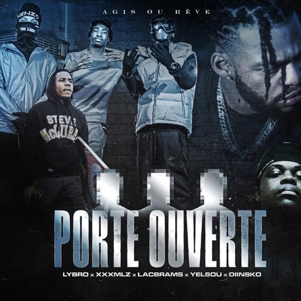 Album cover art for "Porte ouverte" by Agis ou Rêve