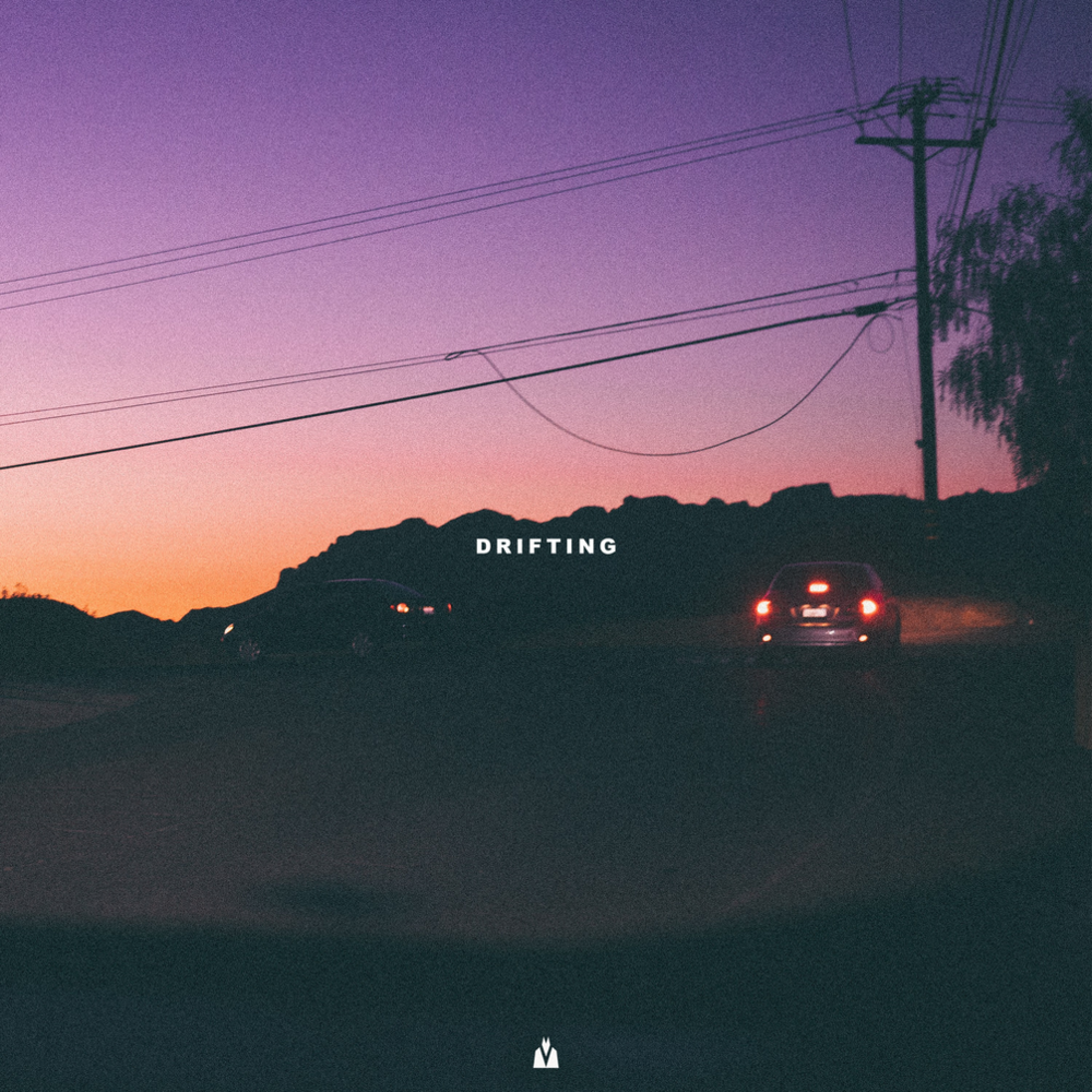 Album cover art for "Drifting" by TWO LANES