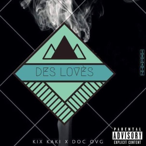 Album cover art for "Que des lovés" by Kaki Santana & DOC OVG