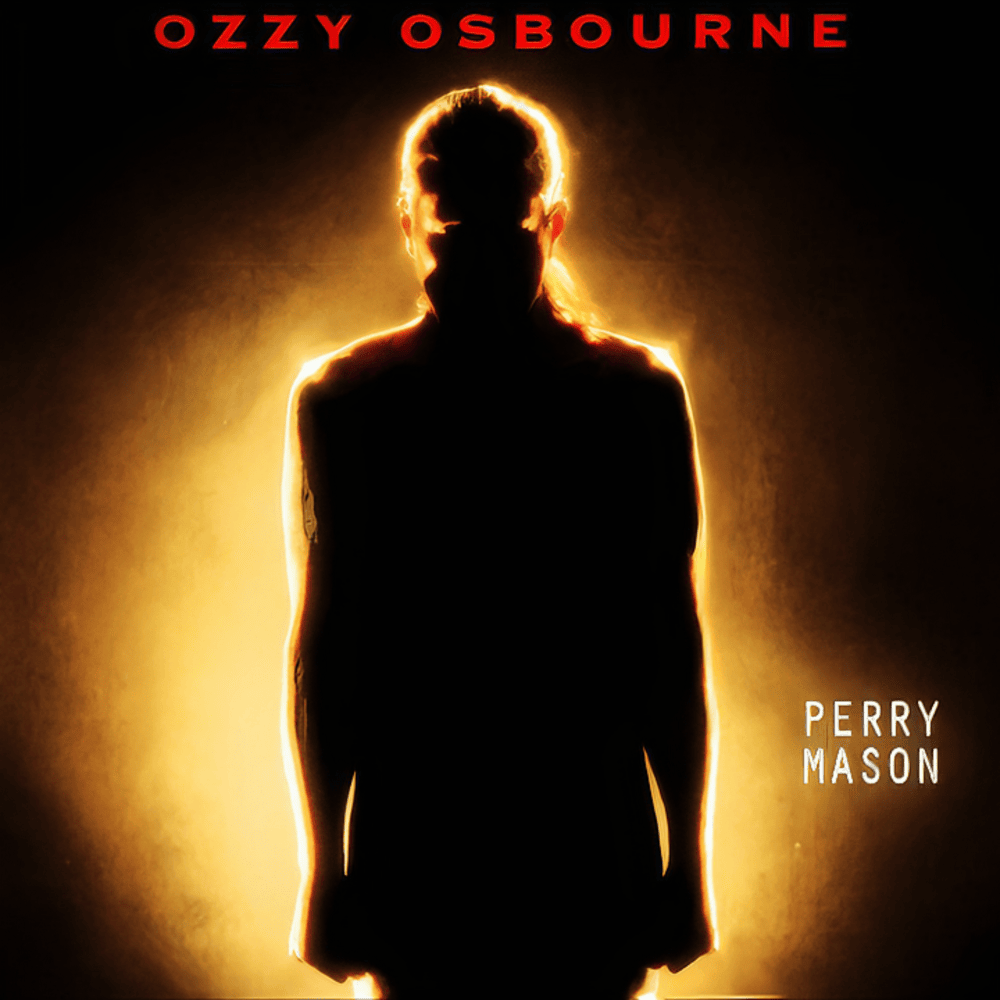 Album cover art for "Perry Mason" by Ozzy Osbourne