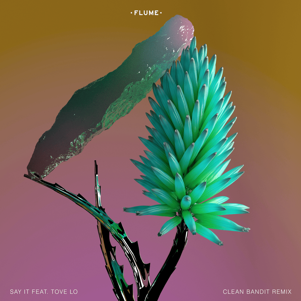 Album cover art for "Say It (Clean Bandit Remix)" by Flume & Tove Lo