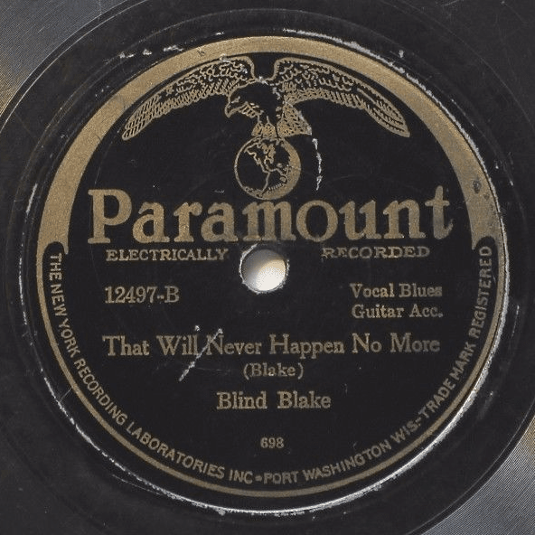 That Will Never Happen No More by Blind Blake
