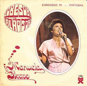 Album cover art for "Sobe, sobe, balão sobe" by Manuela Bravo