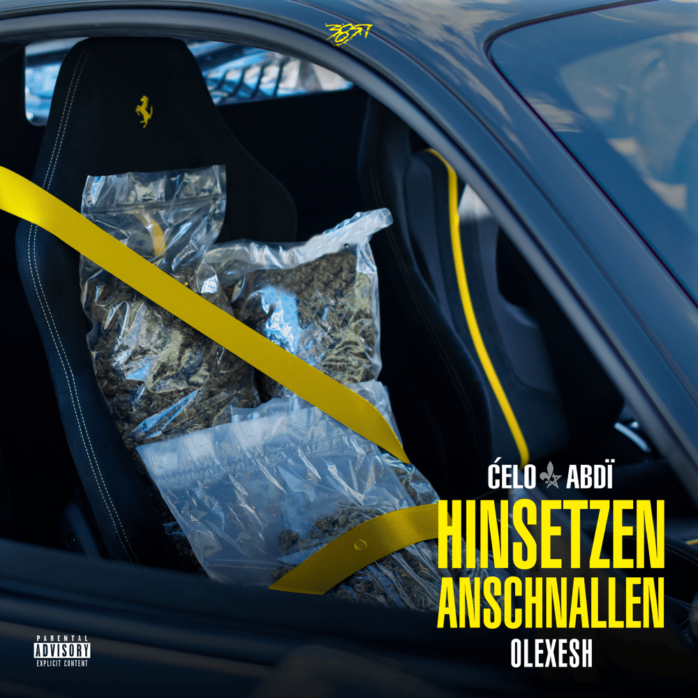 Album cover art for "Hinsetzen Anschnallen" by Celo & Abdi
