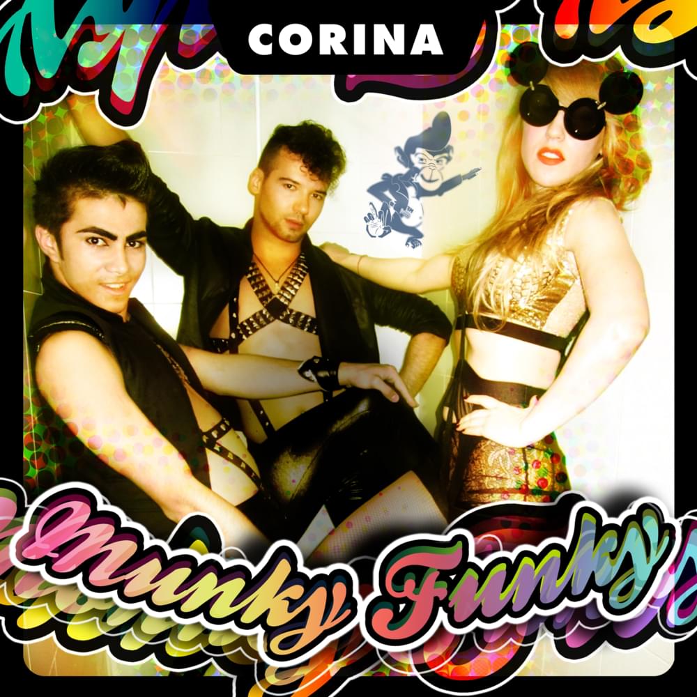 Album cover art for "Munky Funky" by Corina (ROU)