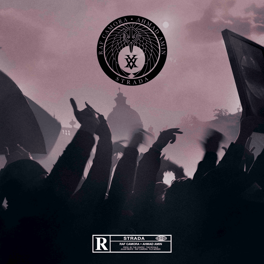 Album cover art for "Strada" by RAF Camora