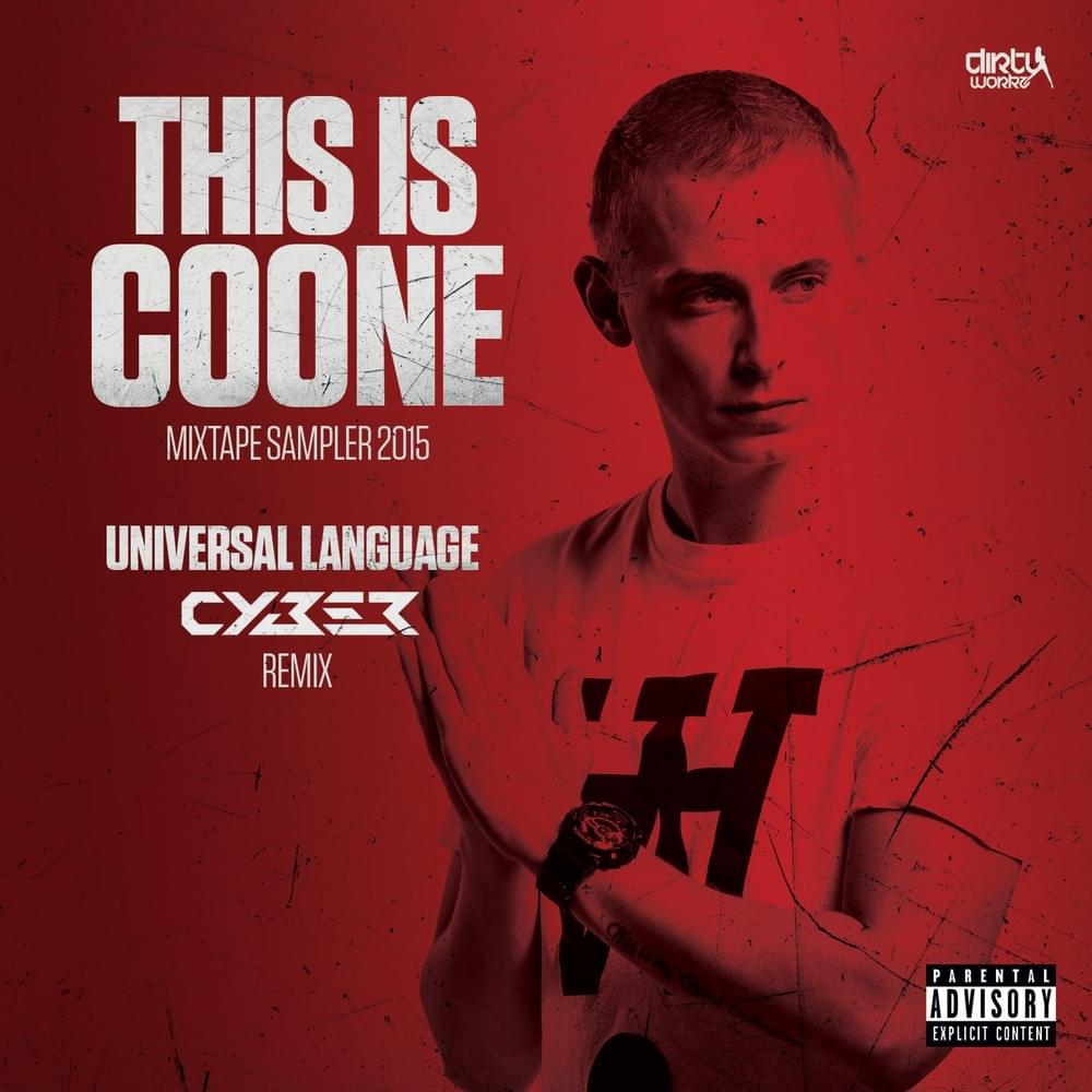 Album cover art for "Universal Language (Cyber Remix)" by Coone & Mr. Eyez