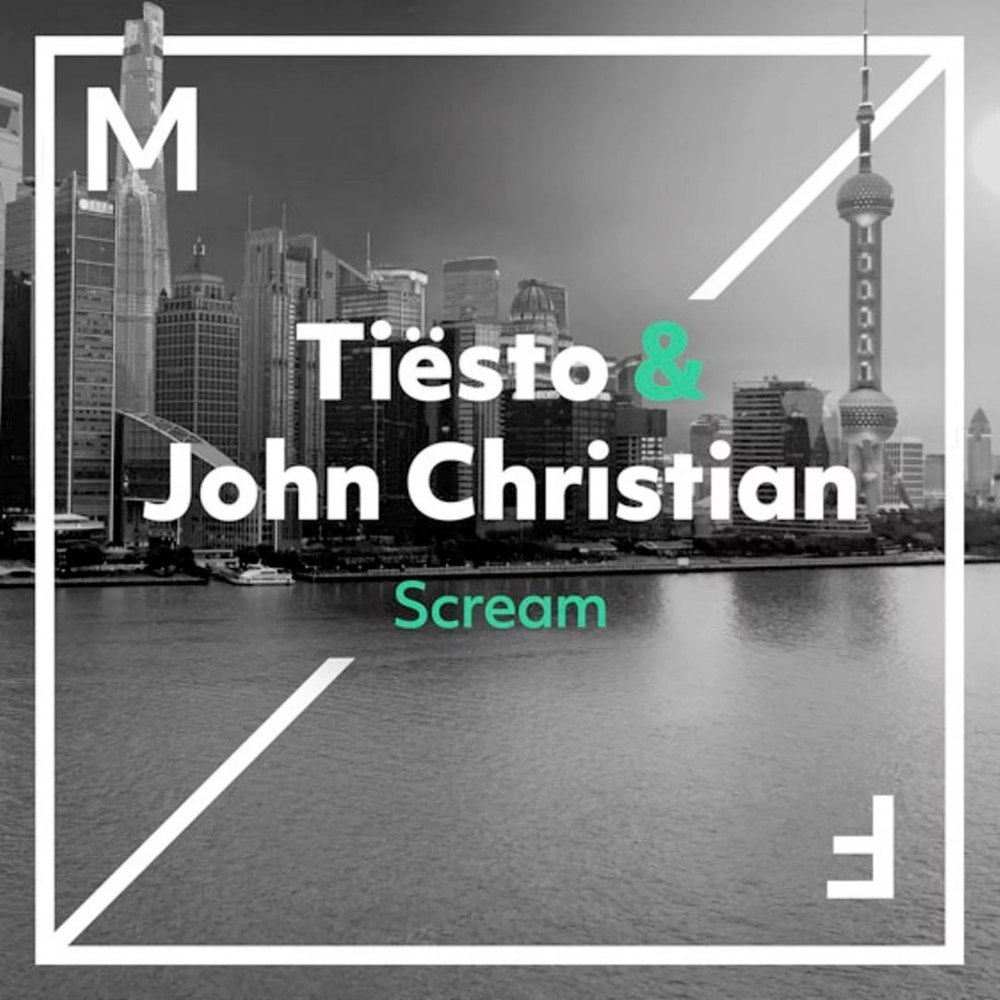 Album cover art for "Scream" by Tiësto