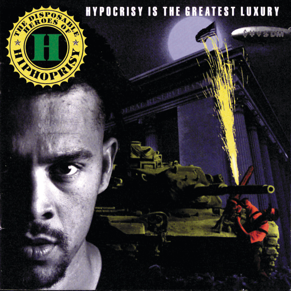 Album cover art for "Language of Violence" by Disposable Heroes of Hiphoprisy
