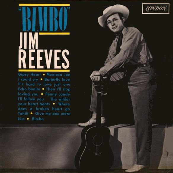Album cover art for "I Could Cry" by Jim Reeves